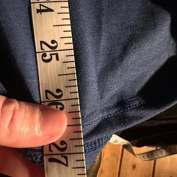 Lularoe 3X solid blue Gigi shirt sleeve t shirt top. NWT. Fitted.Sleeve to elbow - Picture 6 of 7